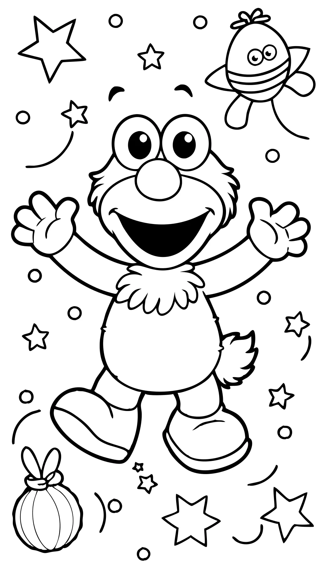 elmo coloring pages free printable